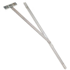 500mm Passivated Steel Door Restrictor