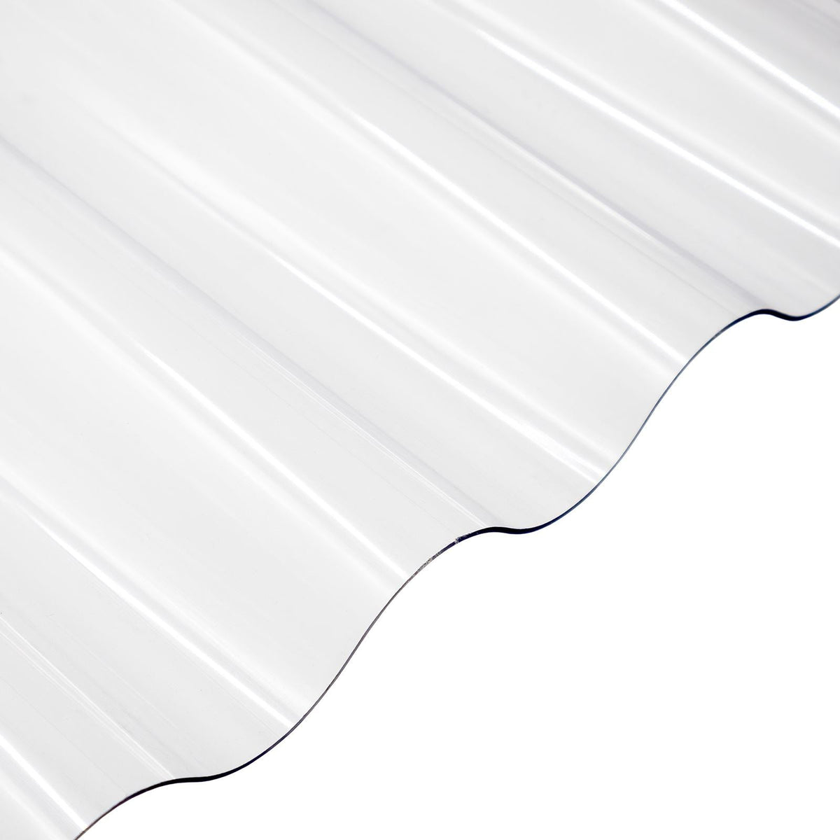 Example of SUNTUF DIY Clear Corrugated Sheets