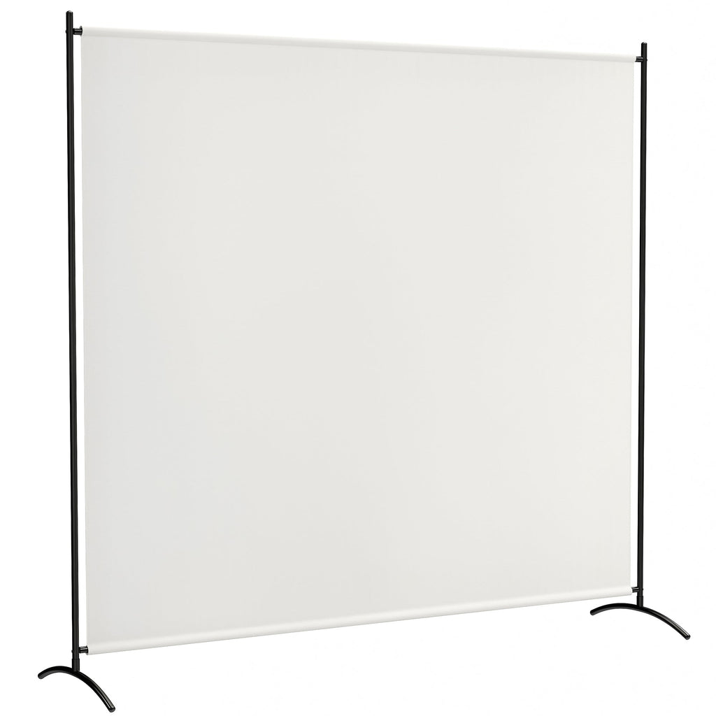 5.9FT Tall Single-Panel Outdoor Privacy Screen with UPF30+ Protection, Beige