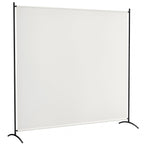 5.9FT Tall Single-Panel Outdoor Privacy Screen with UPF30+ Protection, Beige