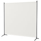 5.9FT Tall Single-Panel Outdoor Privacy Screen with UPF30+ Protection, Beige