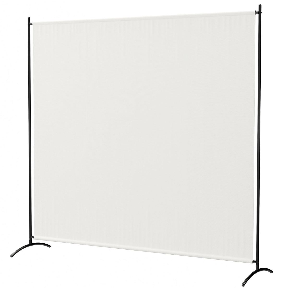 5.9FT Tall Single-Panel Outdoor Privacy Screen with UPF30+ Protection, Beige