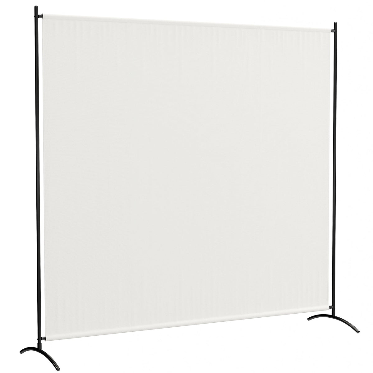 5.9FT Tall Single-Panel Outdoor Privacy Screen with UPF30+ Protection, Beige