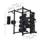 4-Post Builder® Power Rack (4' Depth)
