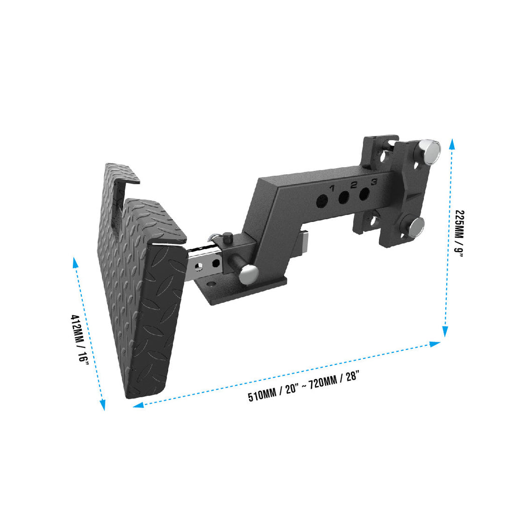 RX3 Adjustable Foot Plate 2.0