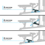 Lat Pulldown Low Row Weight Stack Tower