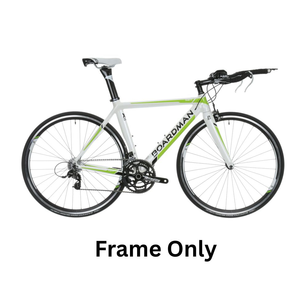Boardman Team TT Triathlon Road Bike Frame Only 56cm Medium Alloy 700C - White