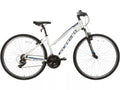 Carrera Crossfire 1 V-Brake 21 Speed Womens Hybrid Bike - Medium 18" - White