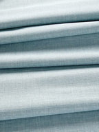 John Lewis Textured Thermal Pencil Pleat Curtains 228 x 228cm - Duck Egg
