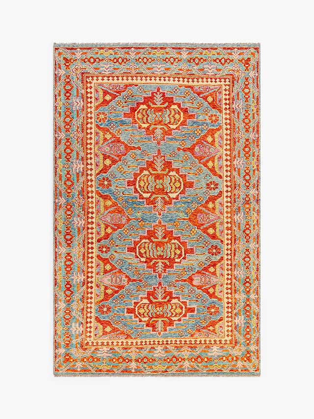 Gooch Luxury Hand Knotted Pastel Balouch 100% Wwool Rug L240 x W170cm Multi - Kazoop 