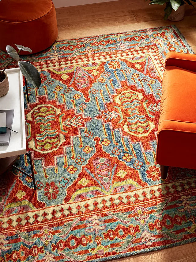 Gooch Luxury Hand Knotted Pastel Balouch 100% Wwool Rug L240 x W170cm Multi