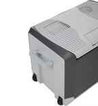 Halfords 40 Litre Mains & 12V/24V Portable Camping Electric Coolbox - Grey