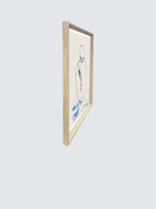Brookpace Lascelles Anna Bulow 'Zen' Framed Print & Mount 75 x 55cm - Grey