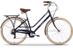 Pendleton Somerby 7-Speed V-Brake Hybrid Bike - Medium 17in - Midnight Blue