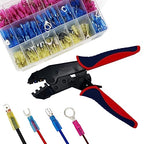 550Pcs Electrical Waterproof Heat Shrink Wire Connectors Kit with Crimper - size: 550pcs-with Crimper