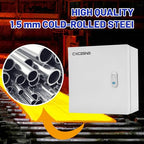 Outdoor Electrical Box 16x16x6 NEMA 4X IP66 Waterproof - size: 16 x 16 x 6''