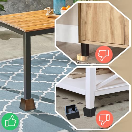Wood Bed Risers (3 inch Pyramid) - size: 3 inch Pyramid