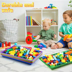 Mifoci 6 Pack Large Plastic Art Trays for Classroom, 16x12x1 Inch,Rainbow - color: Rainbow