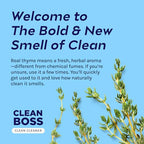 CleanBoss Botanical Disinfectant - 24 oz 2-Pack Multi-Surface Cleaner