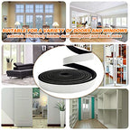 Weather Stripping Door Seal Strip for Doors and Windows, 1In x 1/8In X 33Ft Foam Insulation Tape Self Adhesive,Sound Proof,Weatherstrip,Pipe Cooling, Air Conditioning Seal Strip - size: 1 in x 1/8 in x 33 ft
