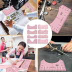 QUKLOGEN Sublimation Shirts Tool Kits with Portable mat for Ironing - color: Pink B