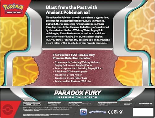 Pokemon TCG: Paradox Fury Premium Collection - 2024 Amazon Holiday Exclusive