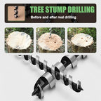 1-1/4 x 18 Auger Drill Bit, 32x460mm Hex Shank Ship Auger Bit - size: 1-1/4 in x 18 in