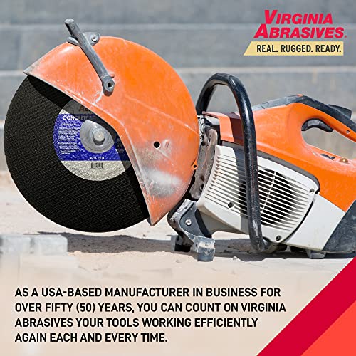 14" Cut Off Wheel Concrete 14x 1/8 x20mm Chop Saw Blade, 90° Cuts, 10 Pack - style: 14 x 1/8 x 20mm