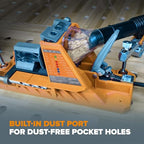 BORA Automatic Pocket Hole Jig, 3in Face Clamp, Auto Adjusting Drill Guide - size: Auto Jig w/ 3" Clamp