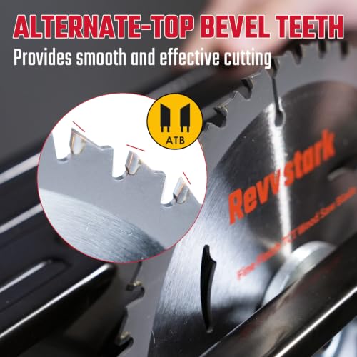 Circular Saw Blade 6-1/2" 24T for Cutting Wood, 5/8" Arbor - size: 6-1/2 In 24T