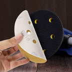5-Inch 8-Hole Hook and Loop Sanding Discs, Orbital Sander Sandpaper Discs, 100 Pieces Round Sandpaper Set, 150 Grit - size: 150-Grit
