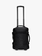 Rains Texel Soft-side 48cm 2 Wheel Zipped Travel Cabin Suitcase - Black