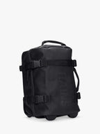 Rains Texel Soft-side 48cm 2 Wheel Zipped Travel Cabin Suitcase - Black