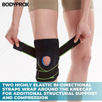 Bodyprox Knee Brace with Side Stabilizers & Patella Gel Pads for Knee Support - size: X-Large