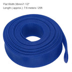 uxcell Expandable Sleeving, 1 1/2-inch 25ft Cable Sleeve, Blue - color: Blue, size: 1 1/2-inch x 25ft