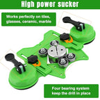 Diamond Hole Saw Kit,16 PCS Tile Hole Saw Kit with Double Suction Cup Guide