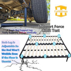 7-12.5.5in Bed Support Legs for Bed Frame Support,Slat Support 2PC - size: 2pcs (7-12.5 in Adjustable)