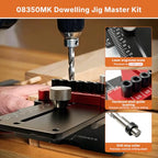 08350MK Dowelling Jig Master Kit, Dowelling Jig Precision Woodworking Tool