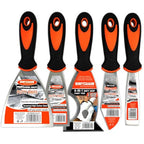 Putty Knife Set, 5 Pcs Size Paint Scraper, 1" 1.5" 2" 3" 4" - color: 5 Pack, Multi-size