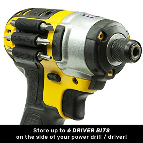Spider Tool Holster BitGripper v2, Pack of Two, Drill Bit Holder - color: (2) BitGripper v2