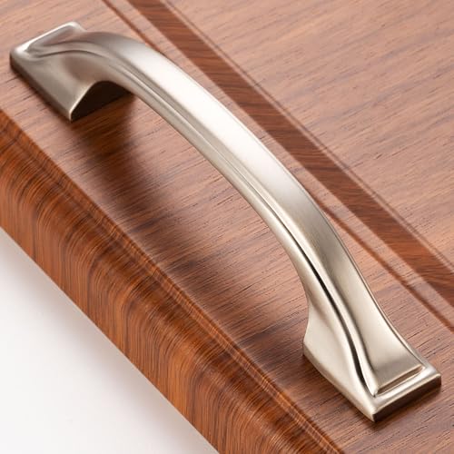 20 Pack Brushed Nickel Cabinet Pulls 3 Inch Silver Drawer Pull 8222 - color: Brushed Nickel, size: 3 Inches, style: 20 Pack Arch Pull