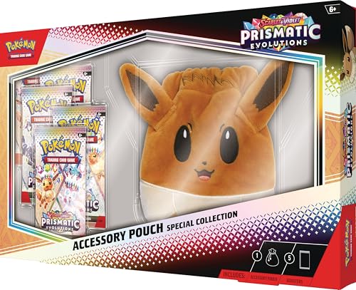 Pokemon TCG: Scarlet & Violet—Prismatic Evolutions Accessory Pouch Special Collection
