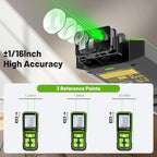 Huepar Bluetooth Green Laser Measuring Tool 330FT, S100-G-BT