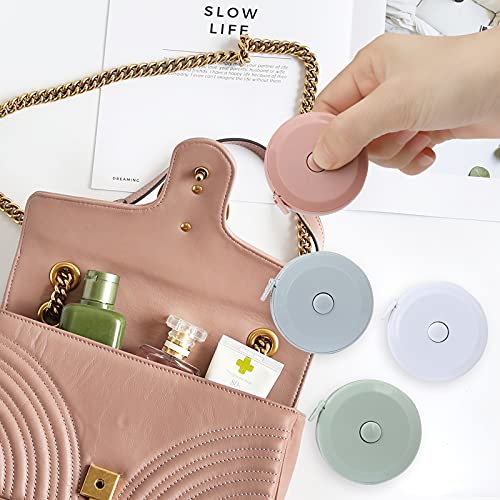 12 Pack Soft Retractable Measuring Tape - Tape Measure for Body Measuring Metric Tape Measure Double Scale for Body Fabric Sewing Tailor Cloth Knitting Home Craft Measurements - color: 12 pack