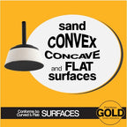 Bowl Curved & Flat Surface Mandrel with Round Sanding Disc Kit - 129 Piece - style: Round 129 Piece Kit