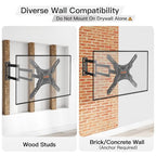 ELIVED 29.5in Long Arm TV Wall Mount for 26-60" TVs, VESA 400x400, 77 Lbs - size: Indoor Arm: 29.5"