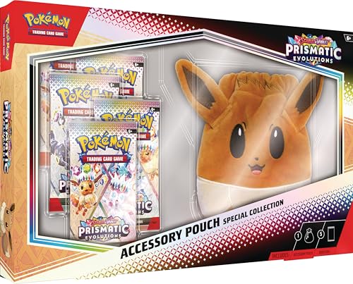 Pokemon TCG: Scarlet & Violet—Prismatic Evolutions Accessory Pouch Special Collection
