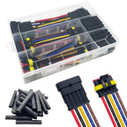 14 AWG 5 Wire Connector 5 Pin Automotive Electrical Waterproof Connectors - size: 5pin/5set