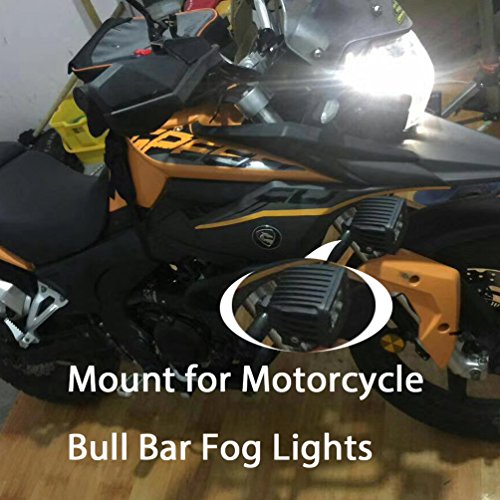 HOUSE TUNING Roll Bar Clamps 2.5 inch, Roll Bar Clamp Bracket, Led Light Mount, Tube Light Mount (2.5" Clamp - Pack 2) - size: 2.5"