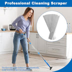 Heavy Duty Floor Scraper, 4" Wide Razor Blade with 48" Long Handle